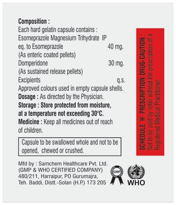 Esoblend-D Capsule SR