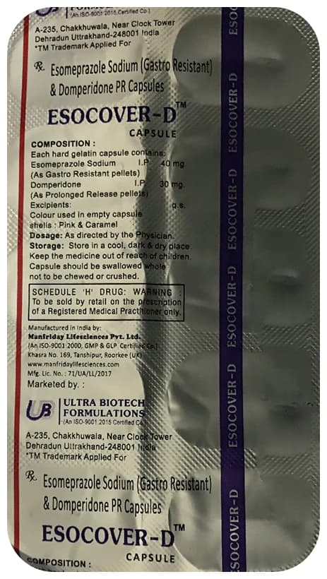 Esocover-D Capsule SR