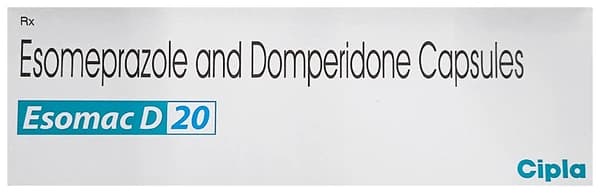 Esomac D 20 Capsule SR thumbnail 5