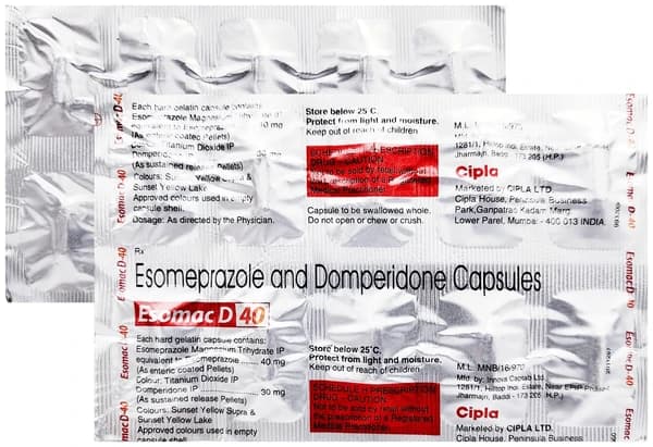 Esomac D 40 Capsule SR