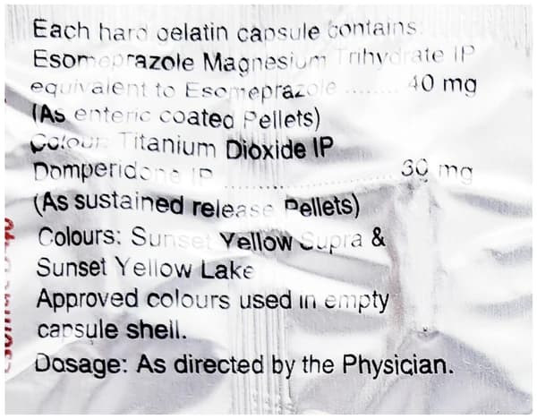 Esomac D 40 Capsule SR thumbnail 4