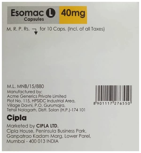 Esomac L Capsule SR thumbnail 4
