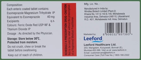 Esomefol Tablet thumbnail 4