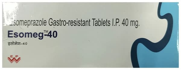 Esomeg 40mg Tablet