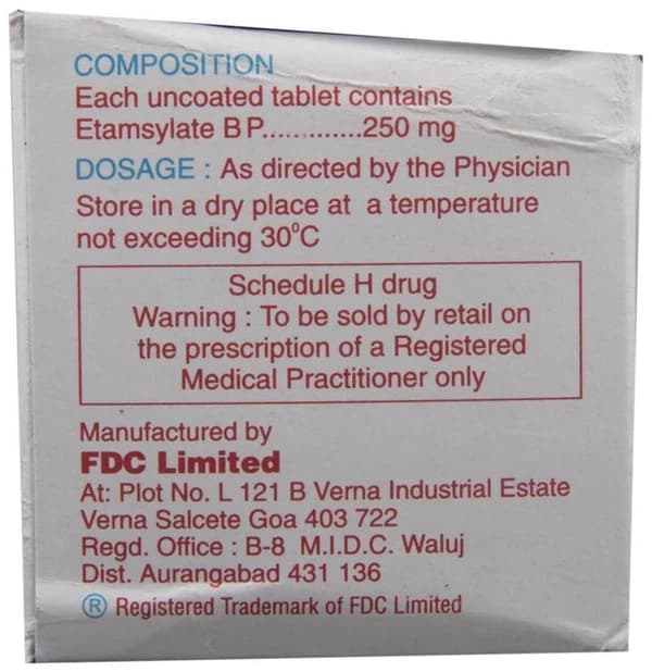 Ethasyl 250 Tablet thumbnail 3