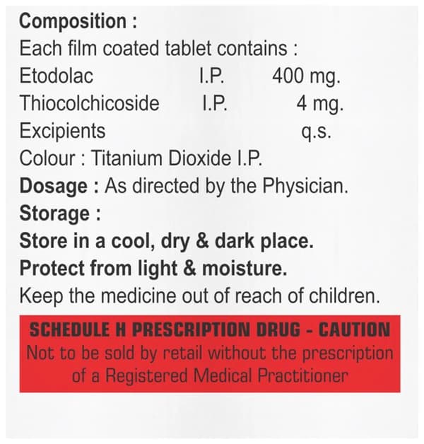 Etodamp TH Tablet thumbnail 3