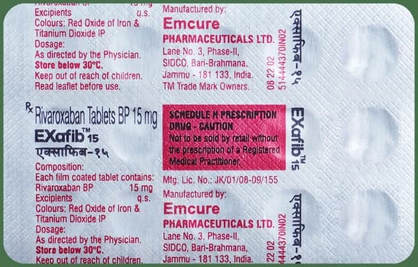 Exafib 15 Tablet thumbnail 3