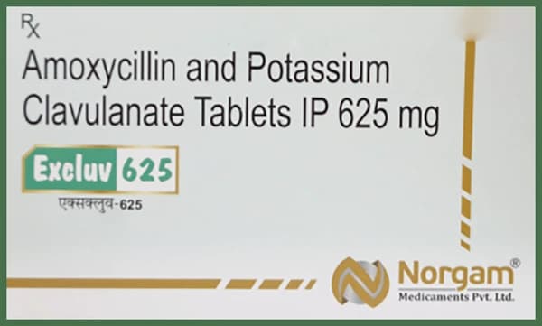 Excluv 625 Tablet
