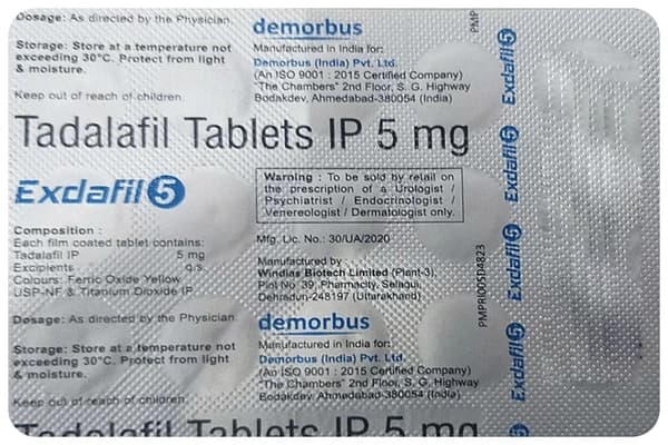 Exdafil 5 Tablet thumbnail 4