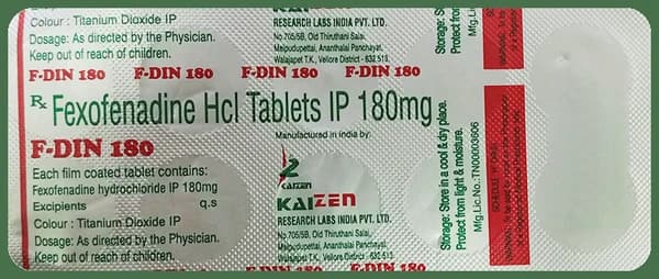 F Din 180mg Tablet