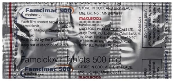 Famcimac 500 Tablet thumbnail 2