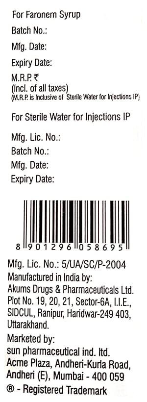 Faronem Syrup thumbnail 3