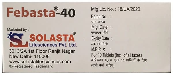 Febasta 40 Tablet