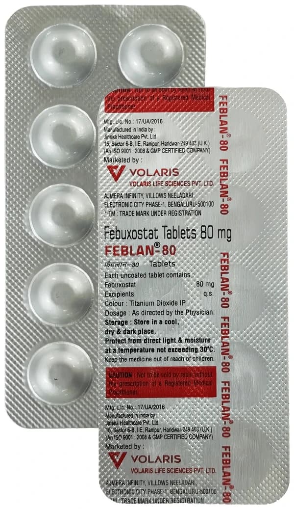 Feblan 80mg Tablet thumbnail 2