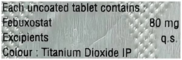 Feblan 80mg Tablet thumbnail 5