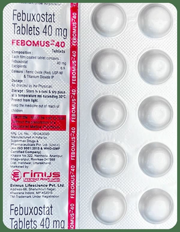 Febomus 40 Tablet thumbnail 2