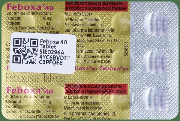 Feboxa 40 Tablet thumbnail 3