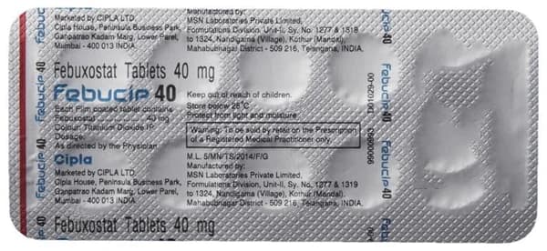 Febucip 40 Tablet thumbnail 5