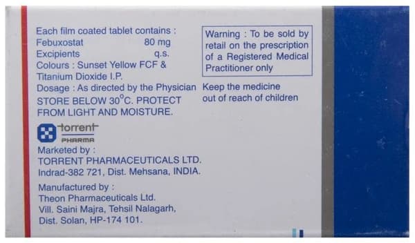 Febugood 80 Tablet thumbnail 4