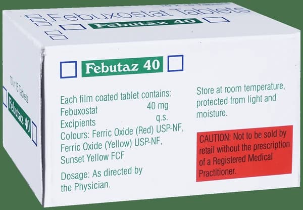 Febutaz 40 Tablet thumbnail 3