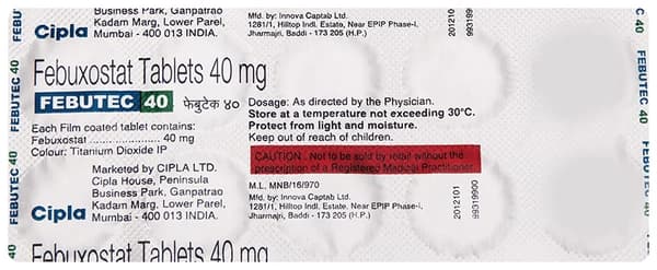 Febutec 40 Tablet
