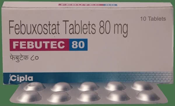 Febutec 80mg Tablet thumbnail 4