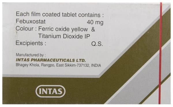 Febuxor 40 Tablet