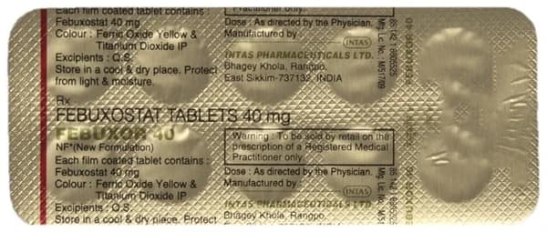 Febuxor 40 Tablet thumbnail 3