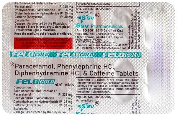 FeloCold Tablet