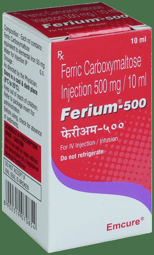 Ferium 500 Injection
