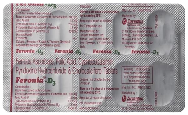 Feronia -D3 Tablet thumbnail 3