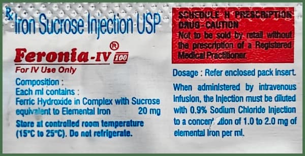 Feronia-IV 100 Injection thumbnail 2