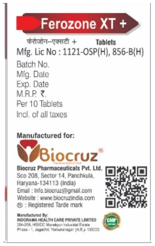 Ferozone XT + Tablet