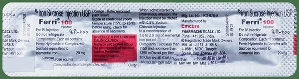 Ferri 100 Injection thumbnail 5