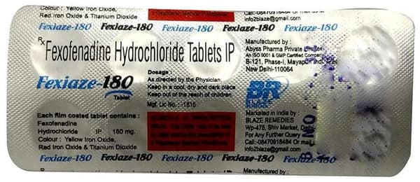 Fexiaze 180 Tablet thumbnail 2