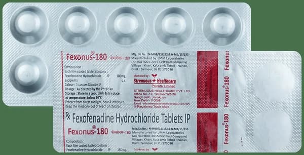 Fexonus 180 Tablet
