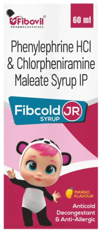 Fibcold JR Syrup Mango thumbnail 2