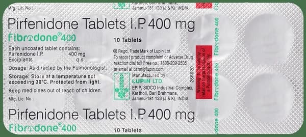 Fibrodone 400mg Tablet thumbnail 5