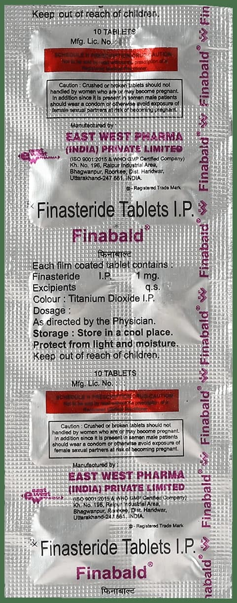 Finabald 1mg Tablet