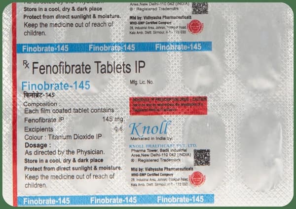 Finobrate 145mg Tablet