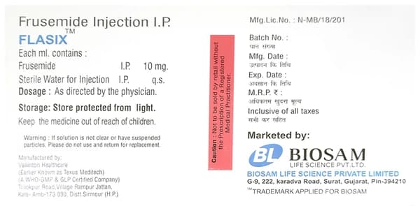 Flasix 4ML Injection