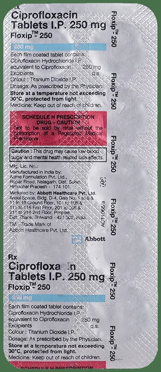 Floxip 250 Tablet thumbnail 3