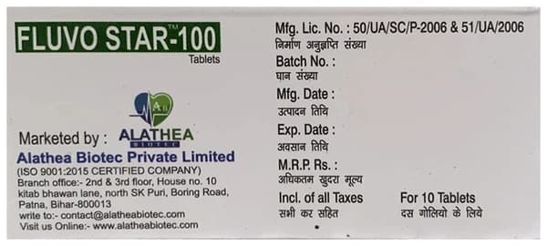 Fluvo Star 100 Tablet