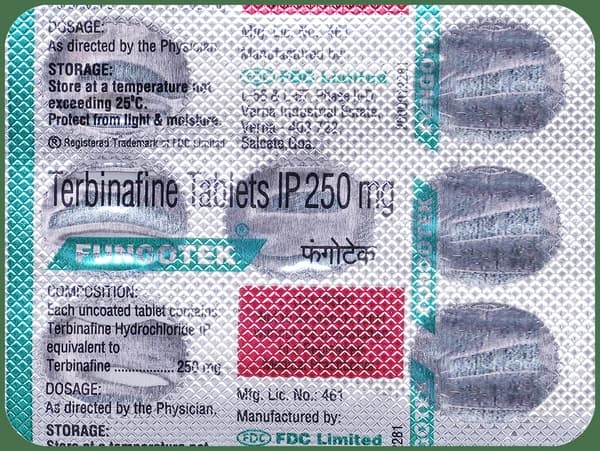 Fungotek 250mg Tablet