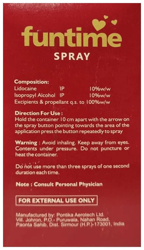 Funtime 10% Spray thumbnail 2