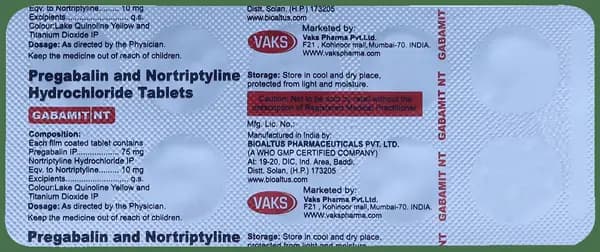 Gabamit NT Tablet thumbnail 2