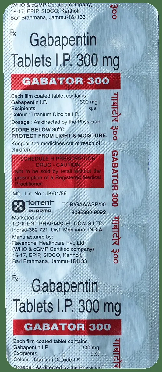 Gabator 300 Tablet thumbnail 3