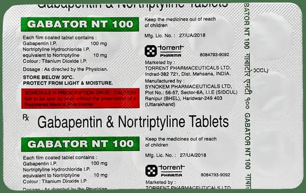 Gabator NT 100 Tablet