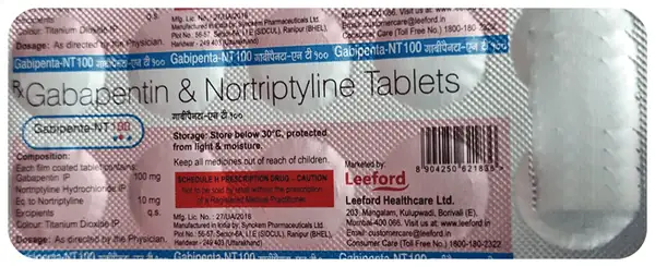 Gabipenta NT 100 Tablet thumbnail 2