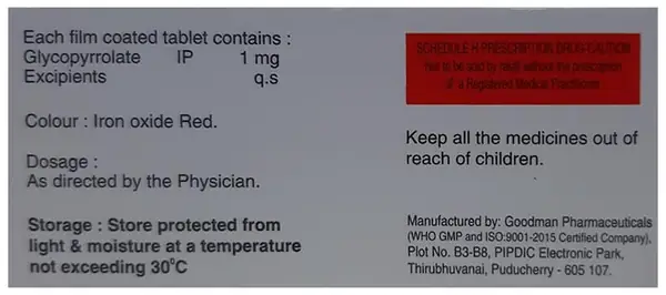 Gcolate 1mg Tablet thumbnail 5